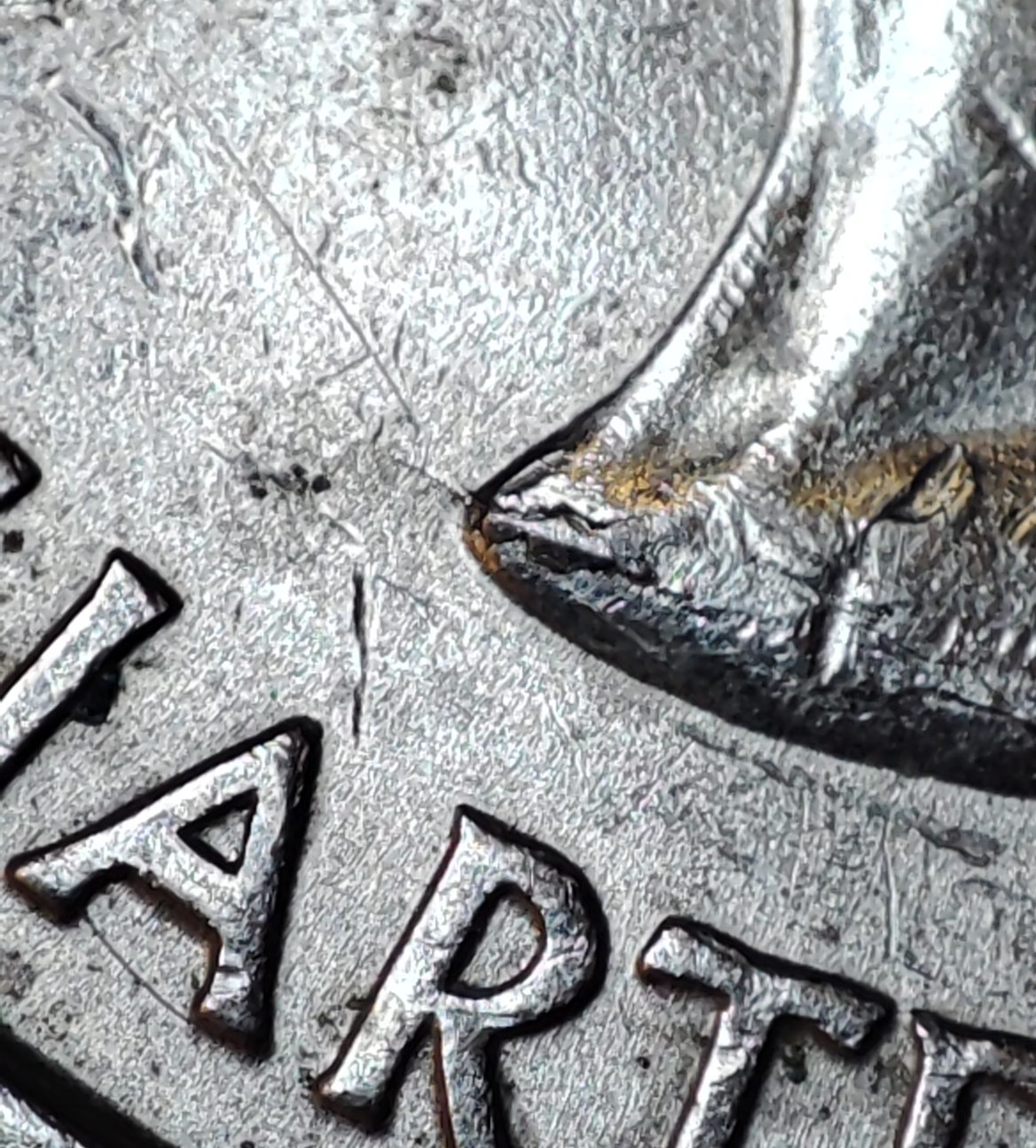 Quarter-Dollar-2007---P--*utah*--USA--Die-Chip